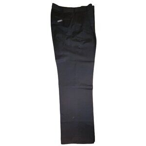 Stafford Essentials Classic Fit Black Dress Pants 34x32 Polyester/Viscose Blend